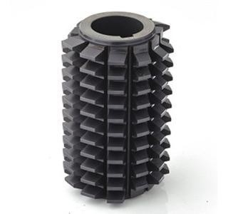 เครื่องมือตัดเหล็กความเร็วสูงขัดเงาโลหะผสมกลมเกียร์ Hob Cutter