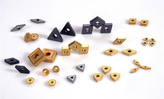 เครื่องมือใบมีดตัดแบบผสมหลายรุ่น เม็ดมีดกลึง CNC แบบจัดทำดัชนีได้
