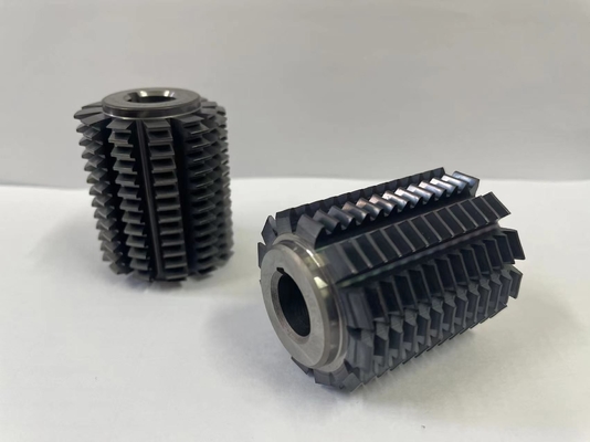 ความแข็งสูง Carbide Hob Coating Gear เตาตัดสวมทน Customized