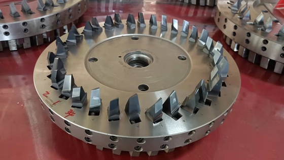 SPIRON 17-150-L/R11 หัวกัดคาร์ไบด์กึ่งการเก็บผิวละเอียด AT AP Coating