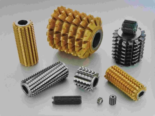 K30 Carbide Machine Gear Hobbing Cutter เคลือบความแม่นยำในการตัดเฉือน AAA